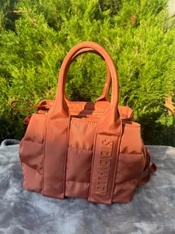 Orange handbag