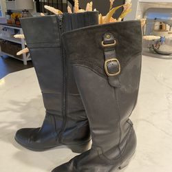 Ladies Leather Boots - 2 Pairs