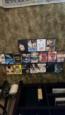 DVDs all in good shape $30 for all of them