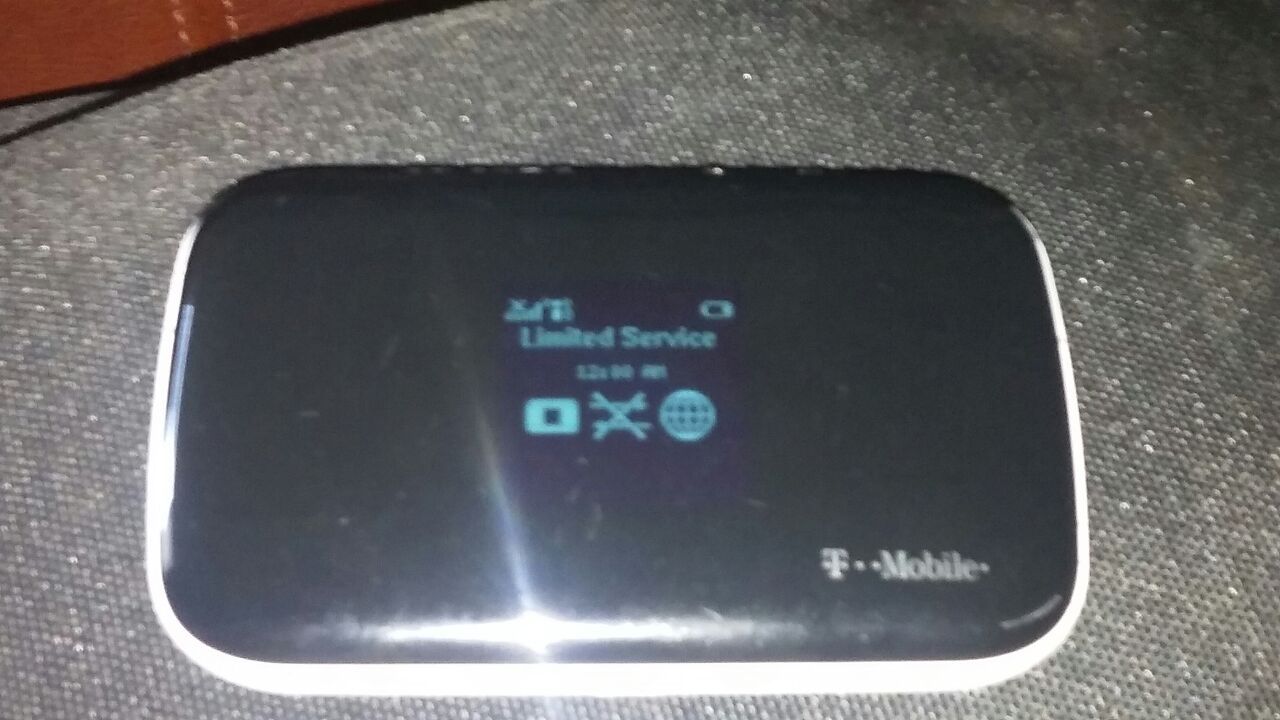 ZTE model MF64 T-Mobile broadband 09 mobile hotspot