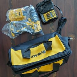 Brand NEW Dewalt 20v Cordless Drill, Battery, Charger, Bag