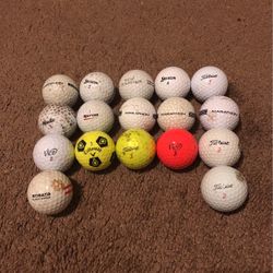 17 Golf Balls