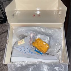 Jordan 2 Union Grey Fog Size 10