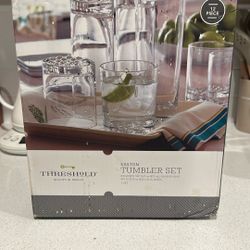 Glass Tumbler Set 