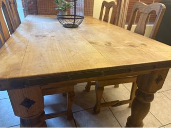 Table and chairs