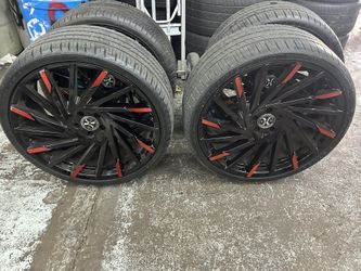 22” Xcess Rims/tires $799obo