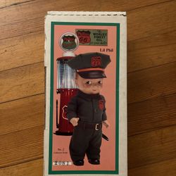Rare 1940s Buddy Lee Phillips 66 Doll- All Original in Rare Green Uniform Ltd Ed