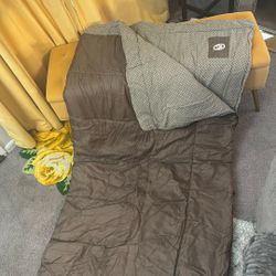 Coleman big & Tall Sleeping Bag Excellent Used Condition