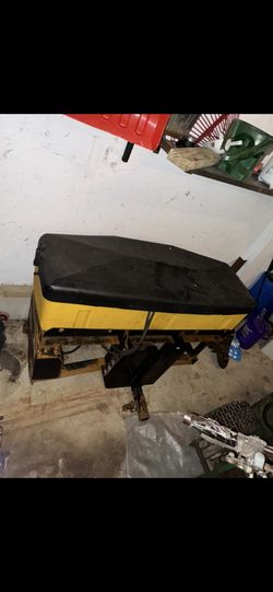 Snowex Salt spreader with remote