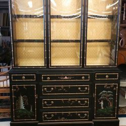 Jasper All Wood Oriental China Cabinet 