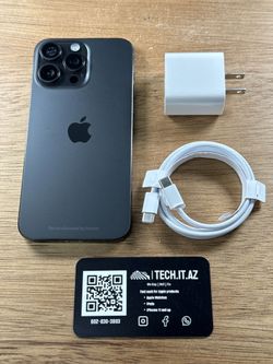 📱 iPhone 15 Pro Max | 512GB | Black Titanium | Unlocked (Any Carrier)