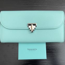 NWT Tiffany & Co Long Wallet 