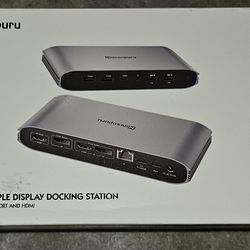 New Displaylink Docking Station for MacBook M1/M2/M3/M4/Windows