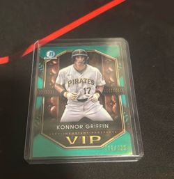 Konner griffin VIP bowman card numbered 1-125 number 1 mlb prospect