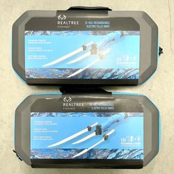 REAL TREE ELECTRIC FISHING FILLET KNIFE