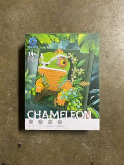GOQI Chameleon YC(contact info removed)pc Interlocking Blocks Set 14+ Base Plate