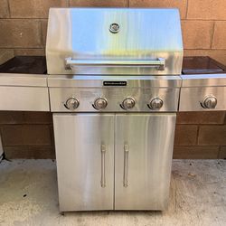Kitchen Aid Stainless Steel Gas Grill