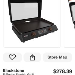 SaleSumo Blackstone E-Series Electric Grill/ Griddle 22 in . LCD Display