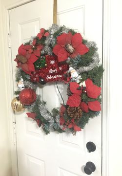 Christmas wreaths.