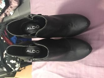 Aldo black shoes 7 1/2