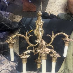 Post Victorian Electrified Candle Sconce 