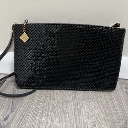 Whiting And Davis Black Mesh Evening Bag 