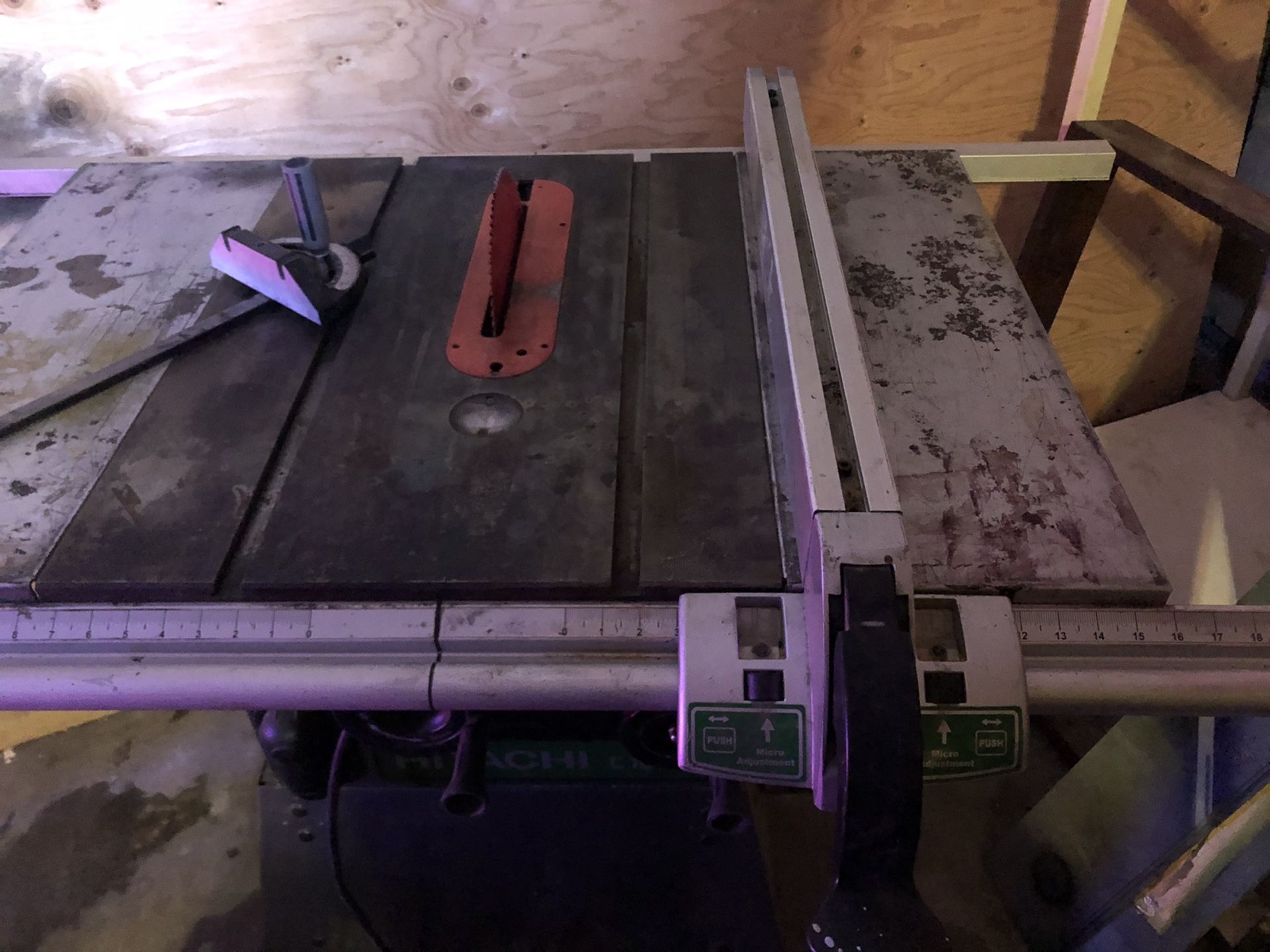 Hitachi C10FL Table Saw for Sale in Lacey, WA OfferUp