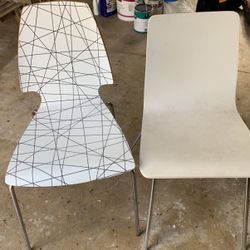 2 Plywood Chairs