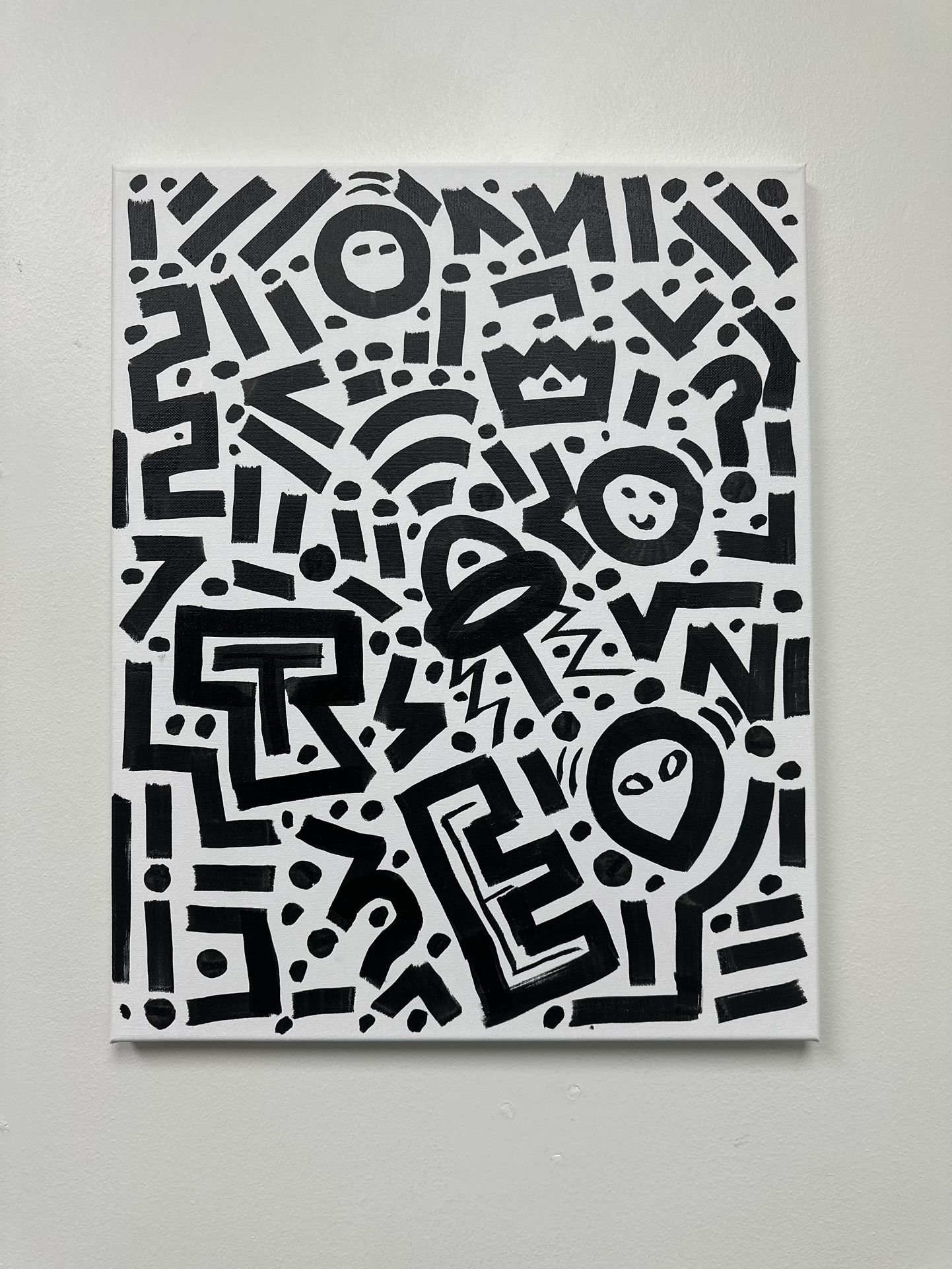 A Doodle Canvas (Original Hand Made)