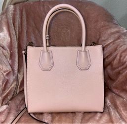 Michael Kors Small Pink Leather Tote/Crossbody Bag