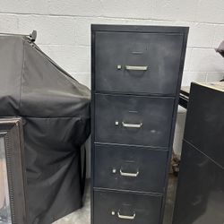 Four Drawer File Cabinet