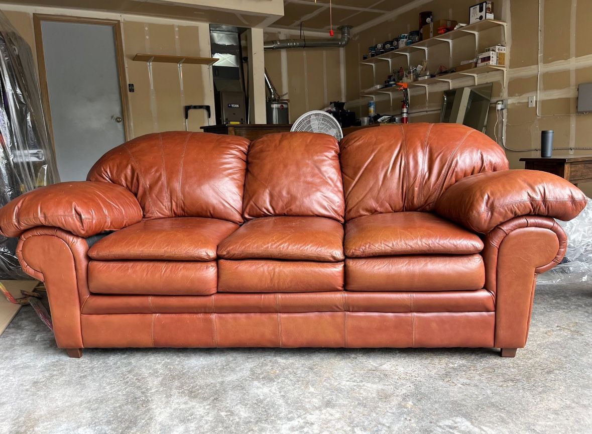 Leather Couch