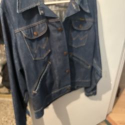 Wrangler denim Madewell jacket, excellent conditions, size 42