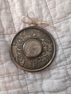 Dollar coin embossed Hallmark Ornament from 2000