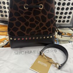 Mk Animal Print Bag
