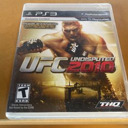 Sony Ps3 Ufc
