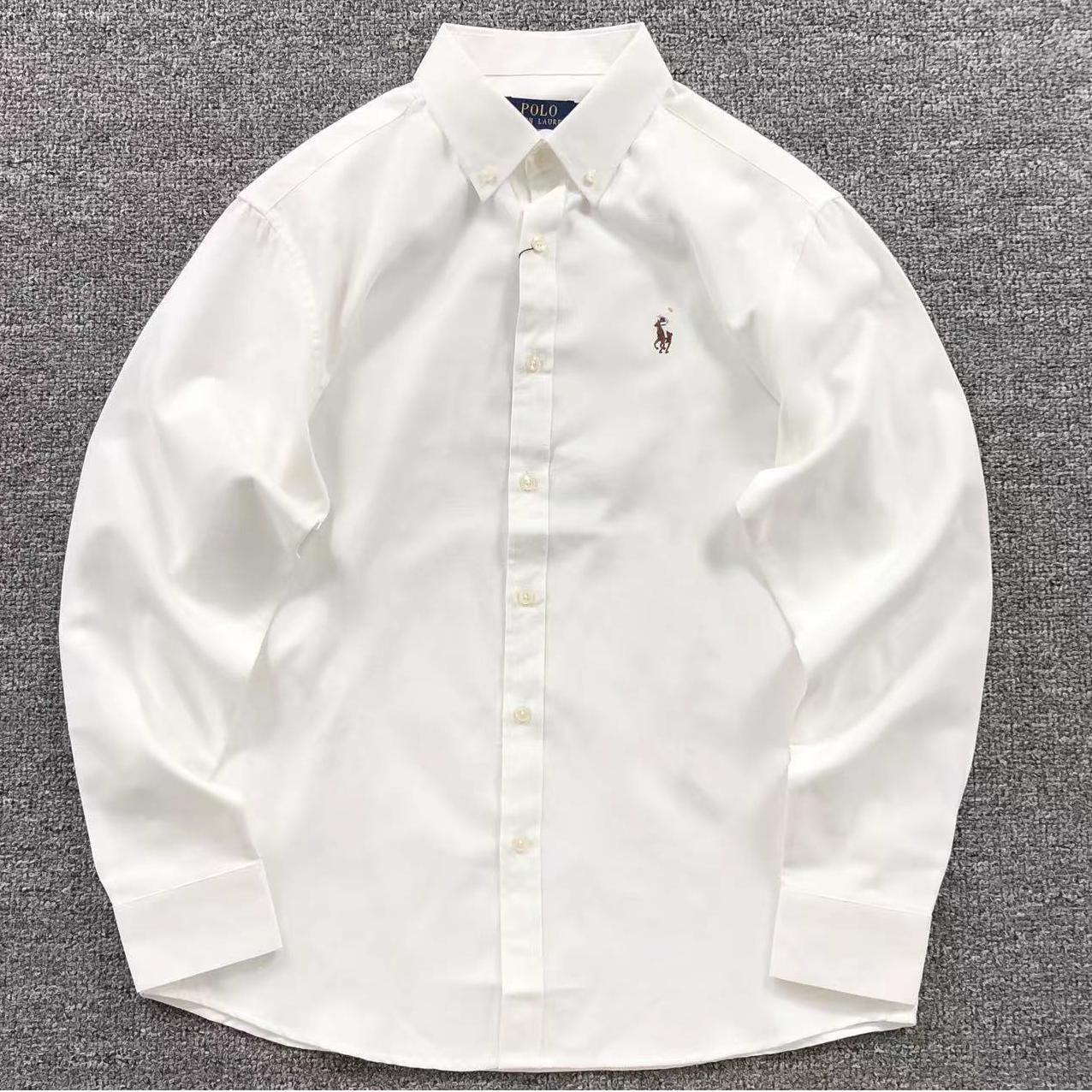 Ralph Lauren White Lapel Shirt