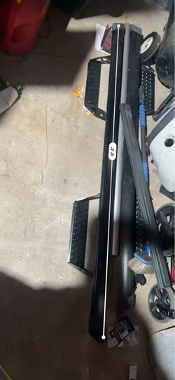 Black Running Boards - 6'3" Length