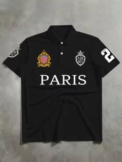 Paris Graphic Polo Shirt