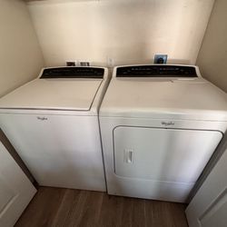 Washer and dryer