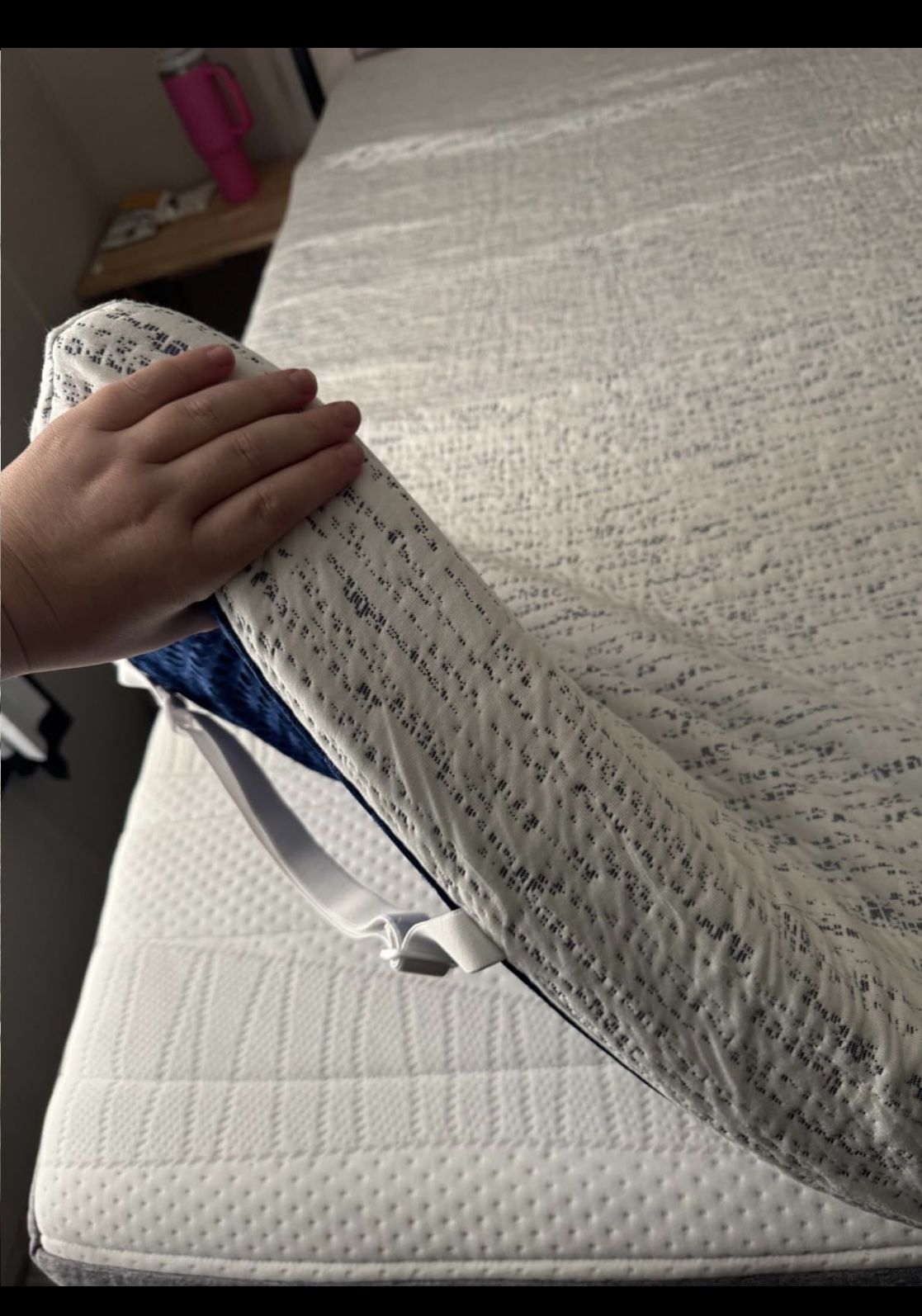 Like New ViscoSoft 3 Inch Memory Foam Mattress Topper Pad - Twin - Removable Washable Cover!
