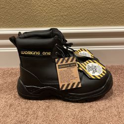 New Working One Steel Toe Boots