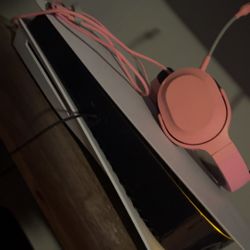 Ps5 Disc Barely Used With Box, Wireless Headset And Extras