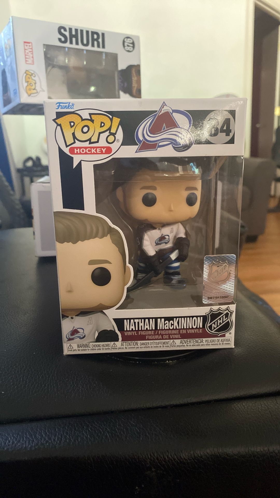 Funko Pop! Vinyl figure of Nathan MacKinnon,
