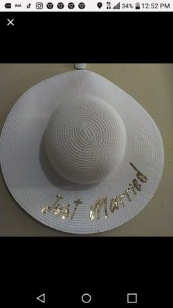 Just married hat