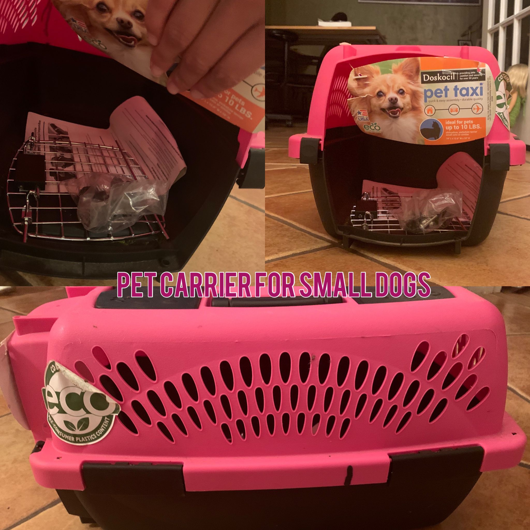 Small Dog /cat Carrier 