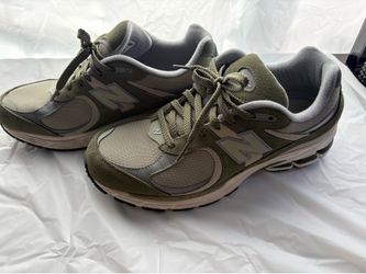 New Balance 2002R Dark Olivine/Slate Grey Mens 10