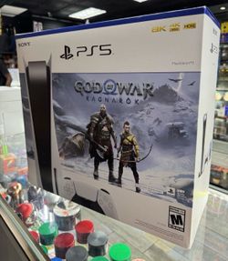 Sony PS5 God of War Ragnarok Bundle 825GB 4K HDR Console CFI-1215A