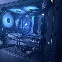 Gaming PC w/ Monitor, Keyboard & Mouse 