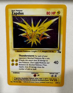 Zapdos holo - Vintage Pokémon
